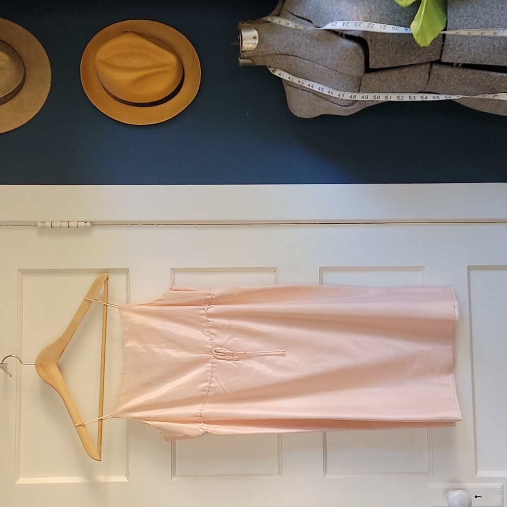 Early 00s baby pink baby doll dress